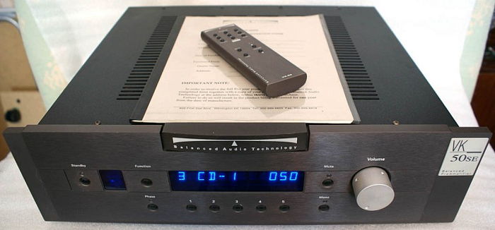 Balanced Audio VK-50 se with remote