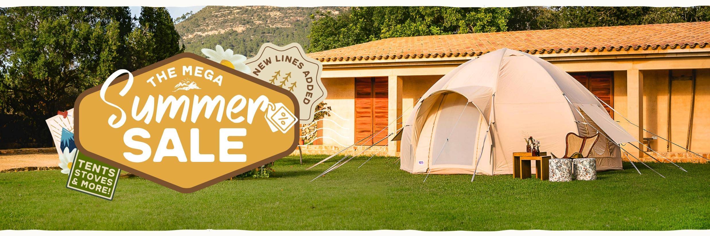 Nova Air Dome Tent With Summer Sale Badge