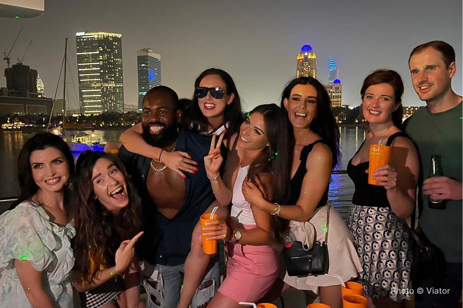 Dubai Marina Yacht Cruise w/ BBQ, Unlimited Drinks & DJ - photo 1