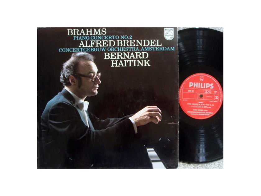 Philips UK / BRENDEL-HAITINK, - Brahms Piano Concerto No.2, NM, UK Press!