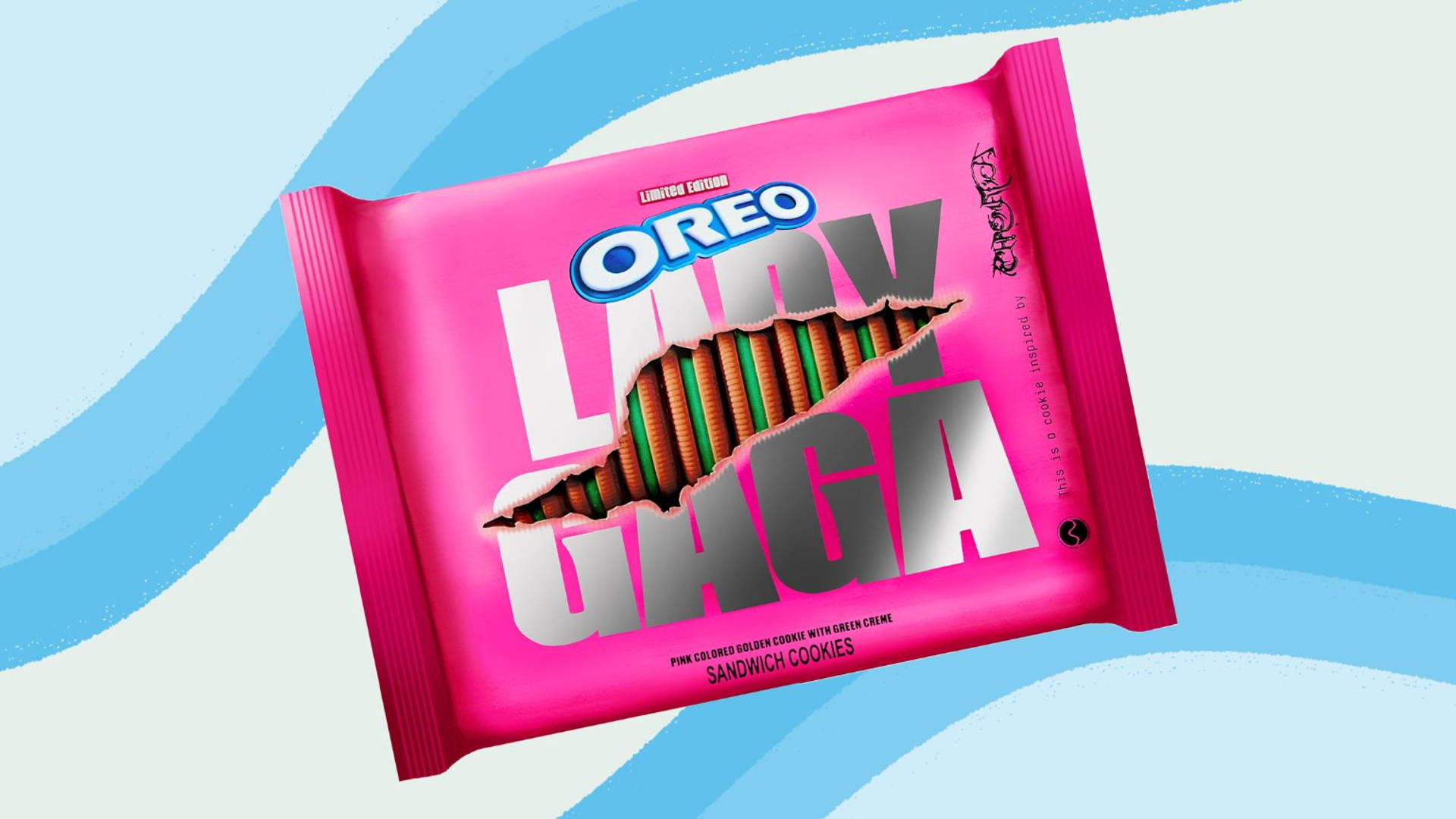 Featured image for Lady Gaga And Oreo Announce 'Chromatica' Limited-Edition Cookies