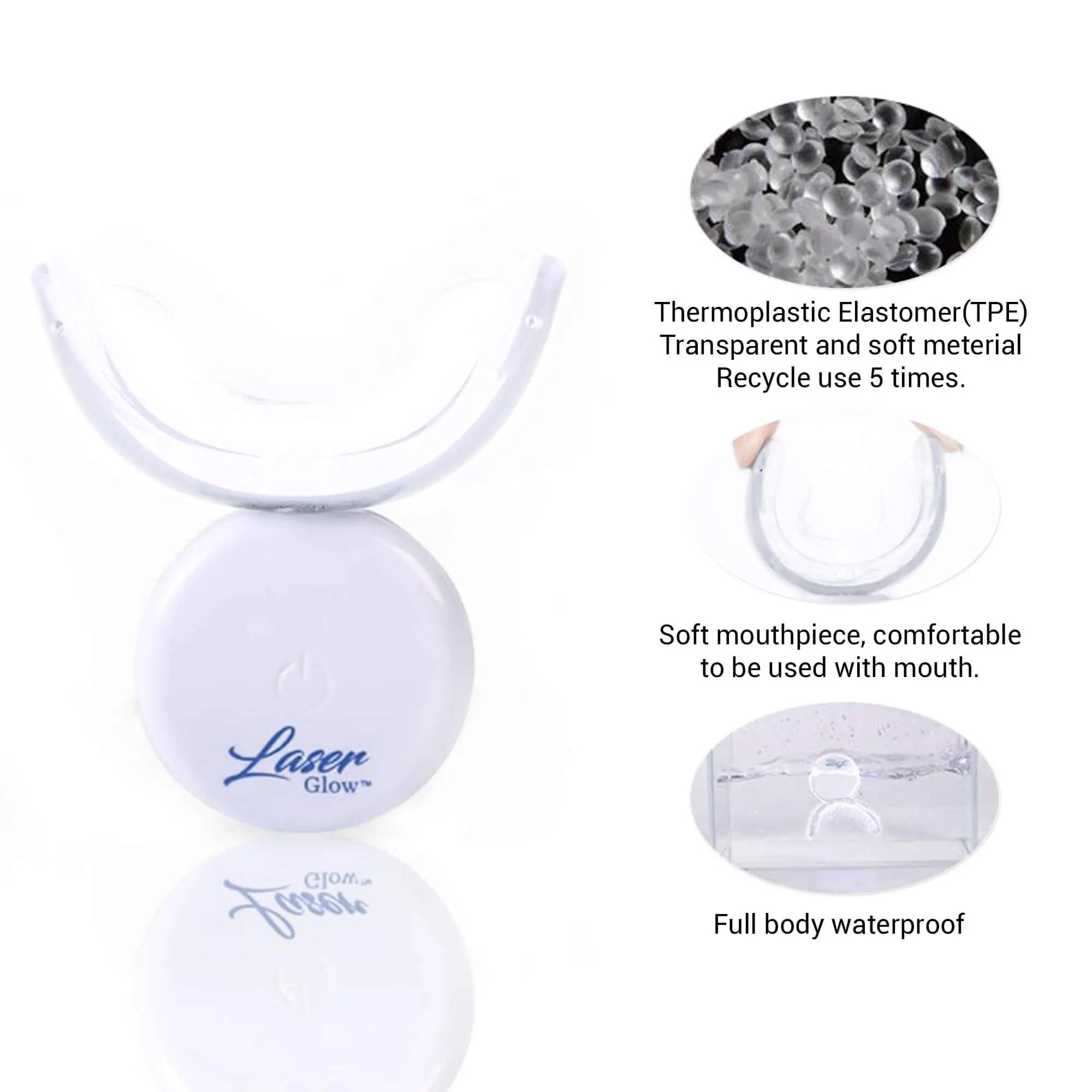 wireless led teeth whitening kit