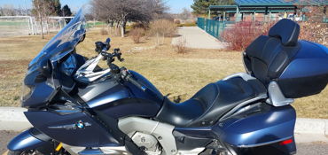 2016 BMW K 1600 GTL motorcycle for rent near Denver , CO