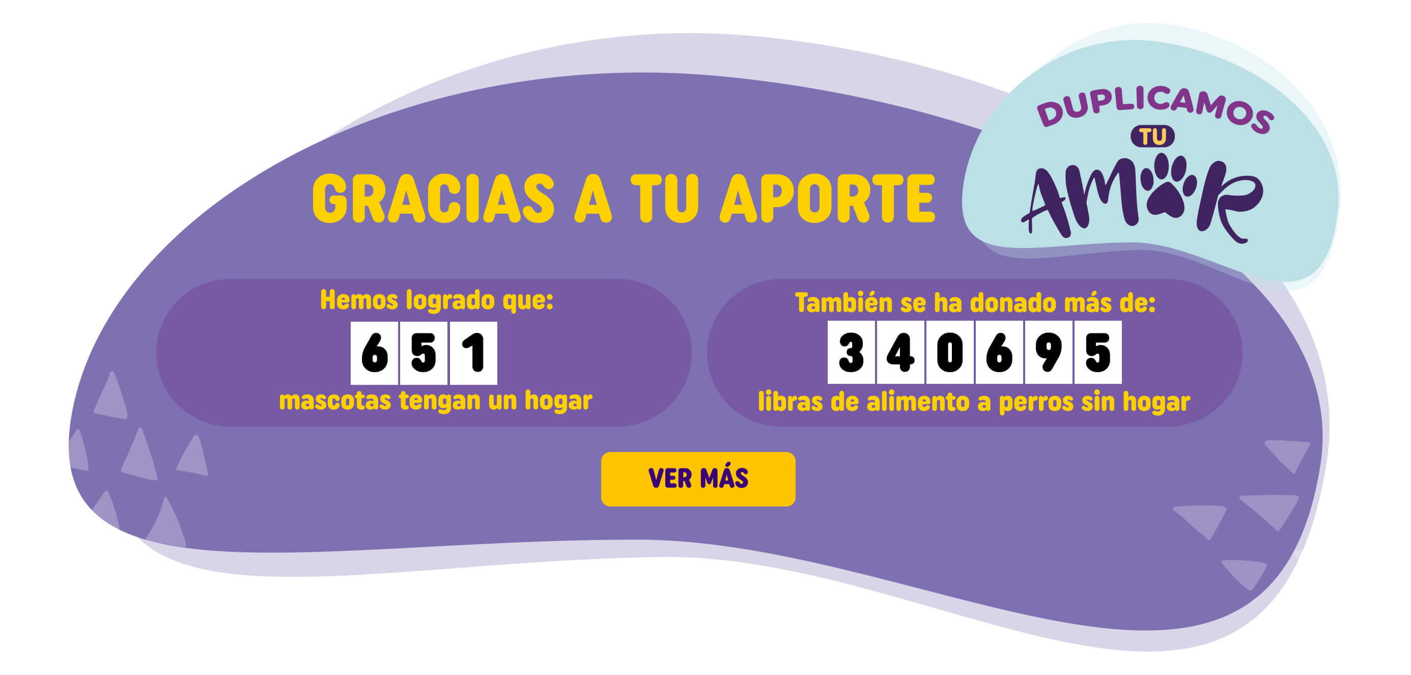 Donaciones - Duplicamos tu amor