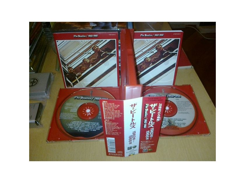 Beatles - 1962-1966 - (Red 2CDs) Japan 1st Toshiba  edition, w book, OBI)