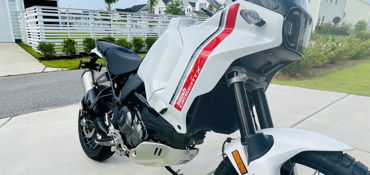 2024 DUCATI DESERTX motorcycle for rent near Summerville, SC