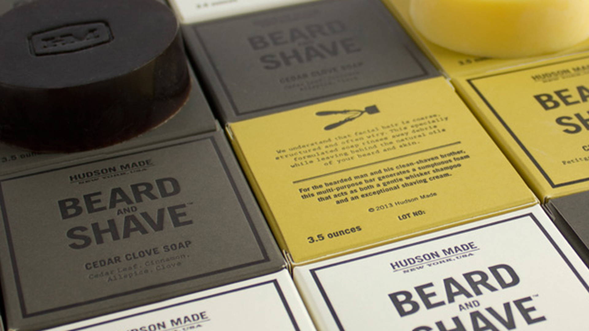 Featured image for Hudson Made, Beard & Shave Soaps 