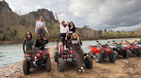 Side: ATV & Zipline Combo w/ Riverside Swimming Break