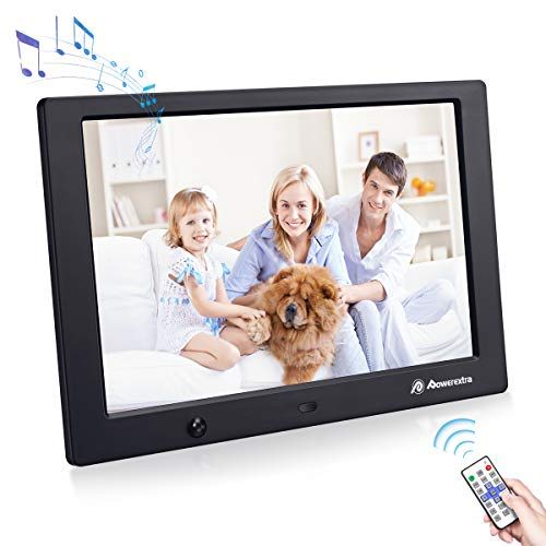 Powerextra 10" Digital Photo Frame vs PixStar FotoConnect XD Photo