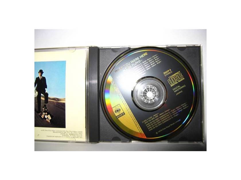 Pink Floyd Wish - You Were Here (Japan 35dp-4, gold face, 1st issue)
