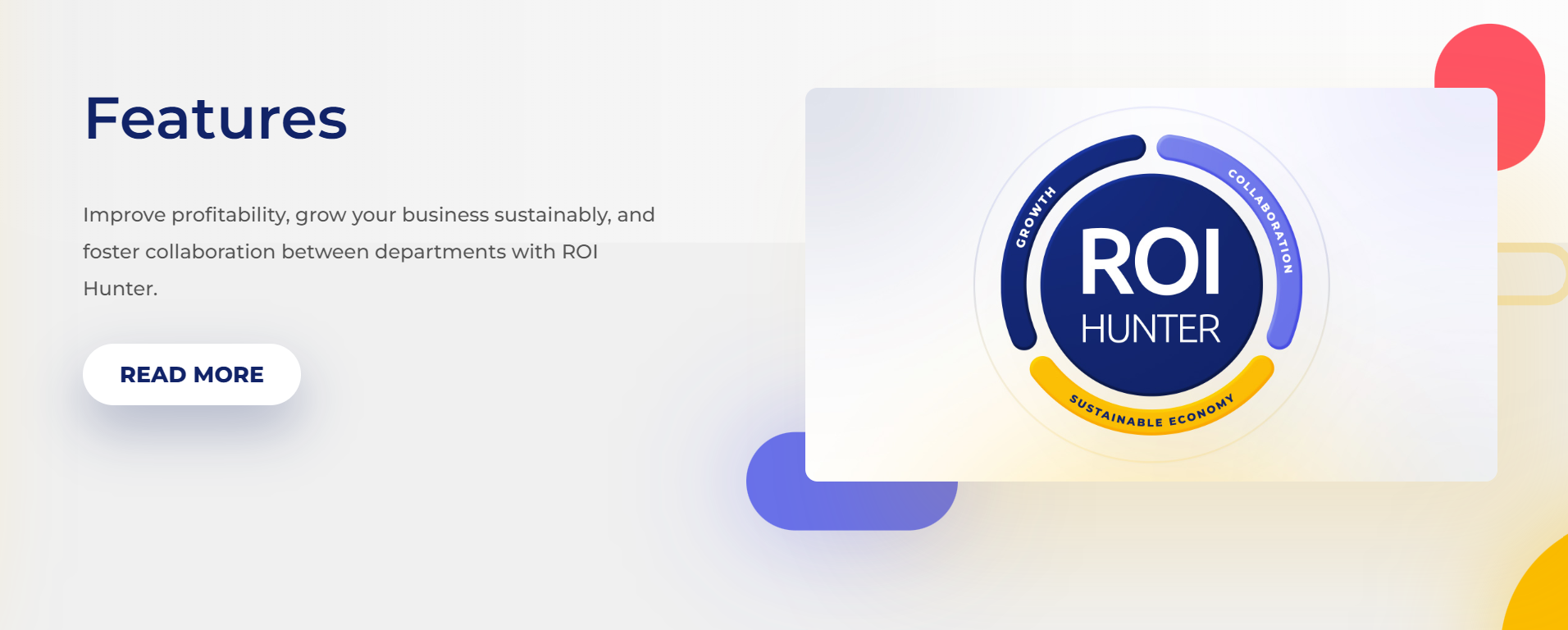 ROI Hunter product / service