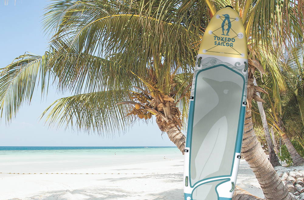 Enjoy the fun of water by using Tuxedo Sailor stand up paddle board