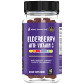 a bottle of the best elderberry gummy supplement compared to other brands