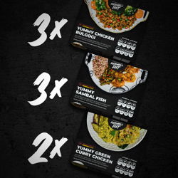 Spicy Food Lovers - Bundle of 8 Meals (U.P $90.60, You save 6%!)