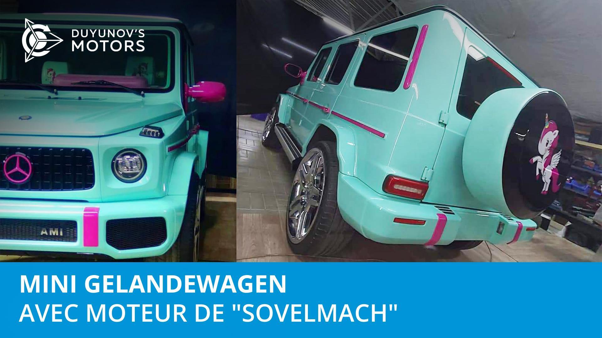 Mini Gelandewagen avec moteur de "Sovelmach"