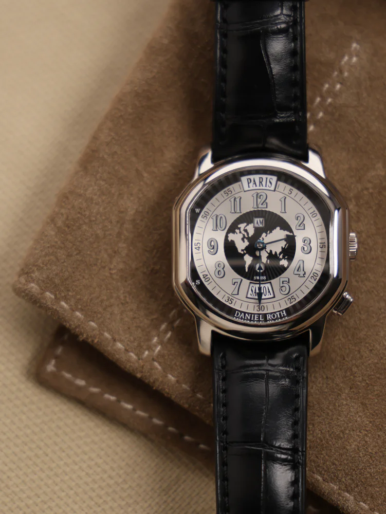 Metropolitan World Time White Gold