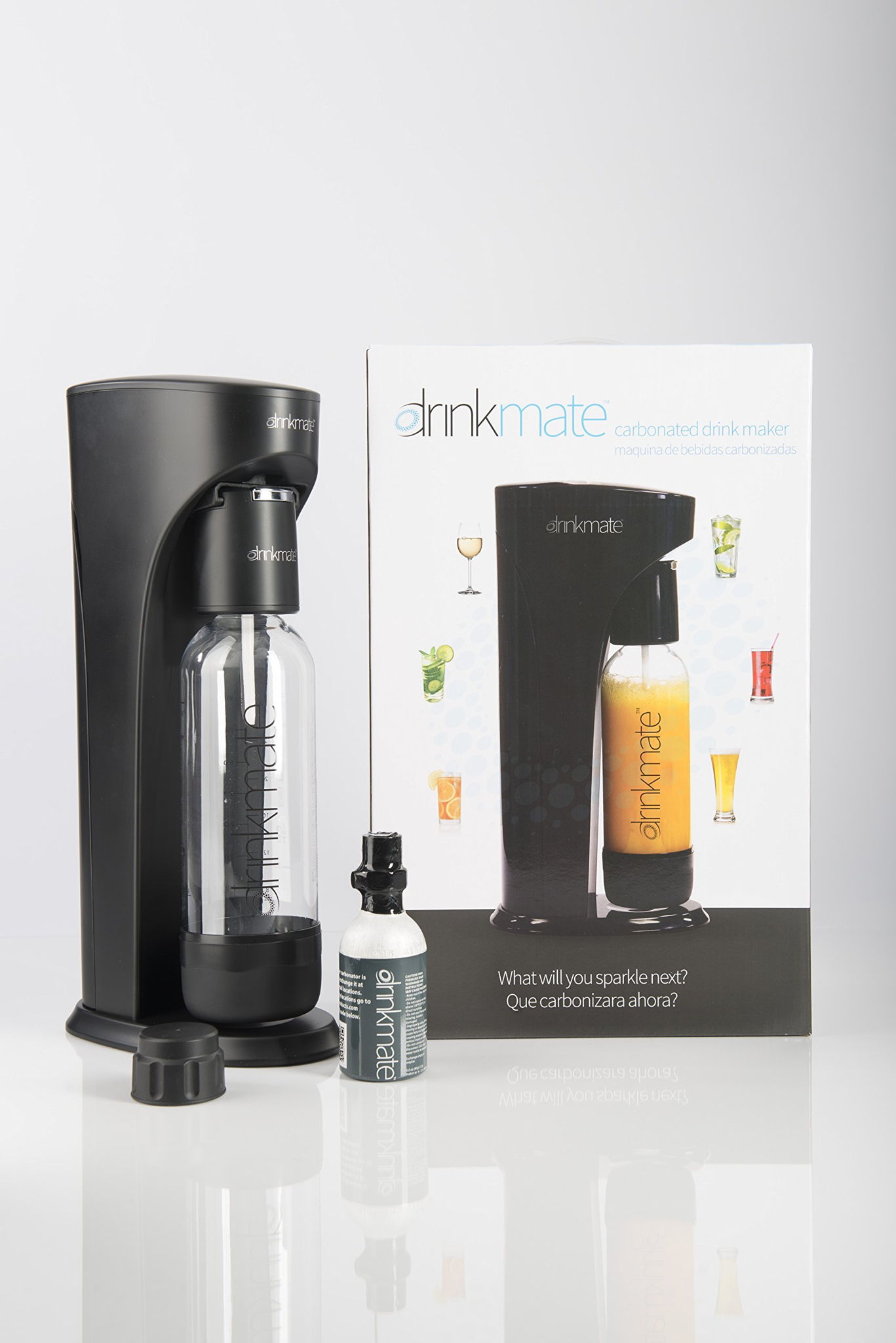 DrinkMate Carbonator 4100X00 vs SodaStream Terra Sparkling Water
