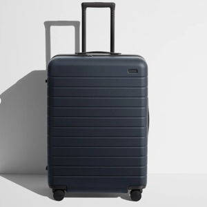 The Medium Suitcase - Navy Blue