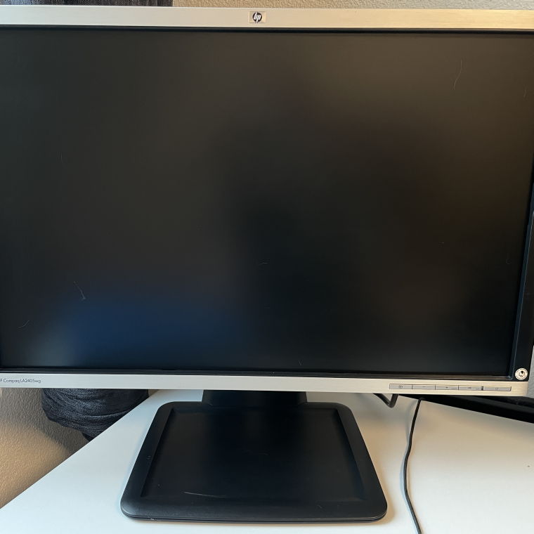 2x HP PC-Monitore (24 Zoll) drehbar