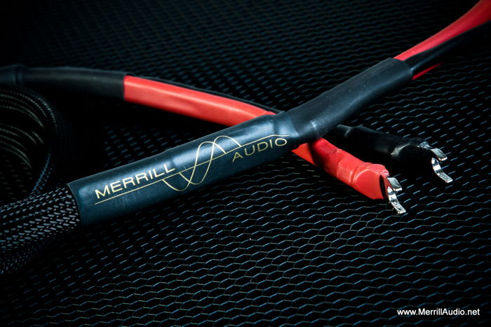 Merrill Audio ANAP Speaker Cables Cold Welded Rhodium p...