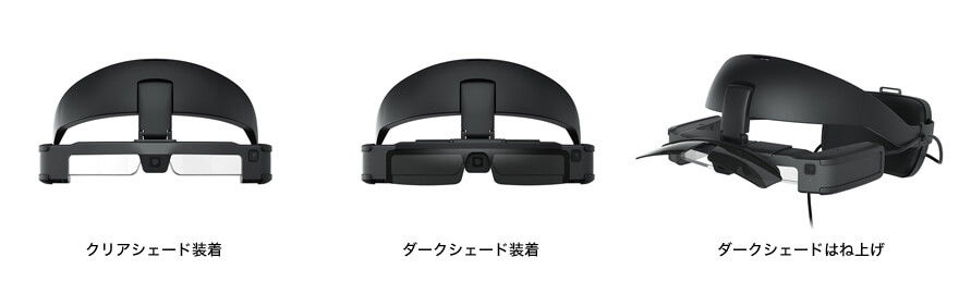 マグネット式で簡単に装着できるシェード
