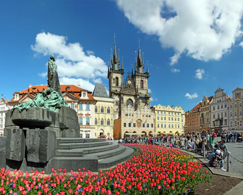 Prague: Old Town and Jewish Quarter Guided Tour in German