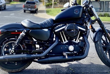 2021 HARLEY-DAVIDSON XL883N IRON 883 motorcycle for rent near Los Angeles, CA