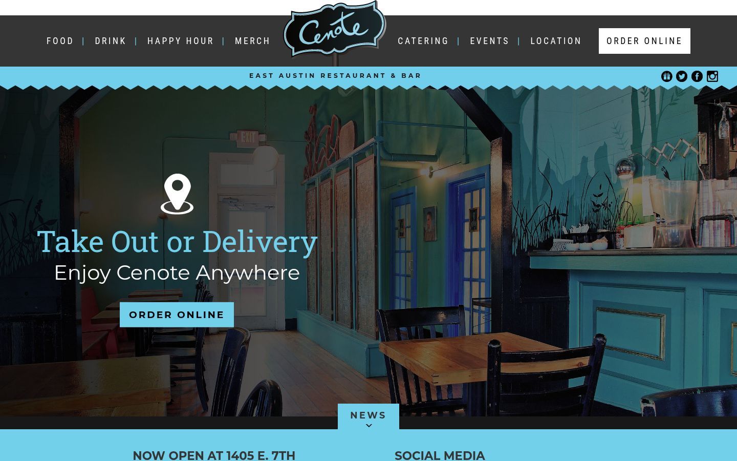 Cenote - East Austin's Neighborhood Patio Cafe