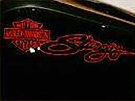 1977-1978 Harley Davidson Low Rider emblem design