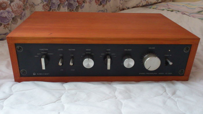 Rare AudioCraft AC-3001 PreAmp