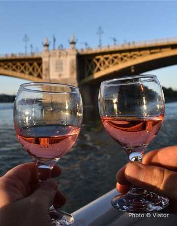 Cocktail provided as a welcome toast