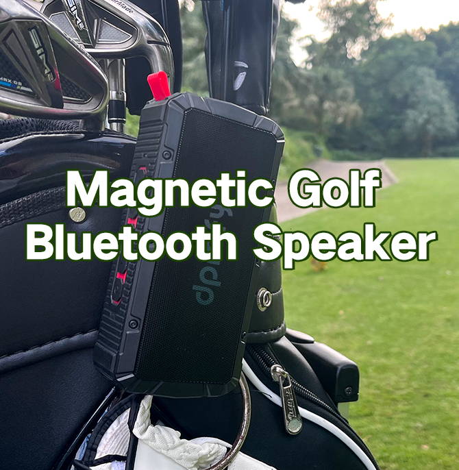 magnetic golf bluetooth speaker