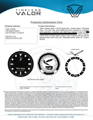 Production authorization form, summarizing your project for final review and signature approval.