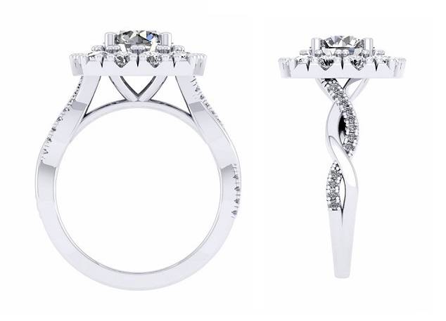 Bespoke diamond rings - Pobjoy Diamonds Surrey