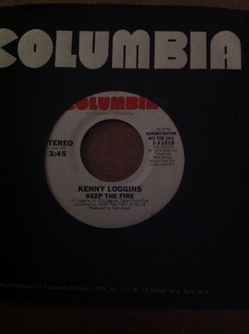 Kenny Loggins - Keep The Fire Columbia Records Promo 45...