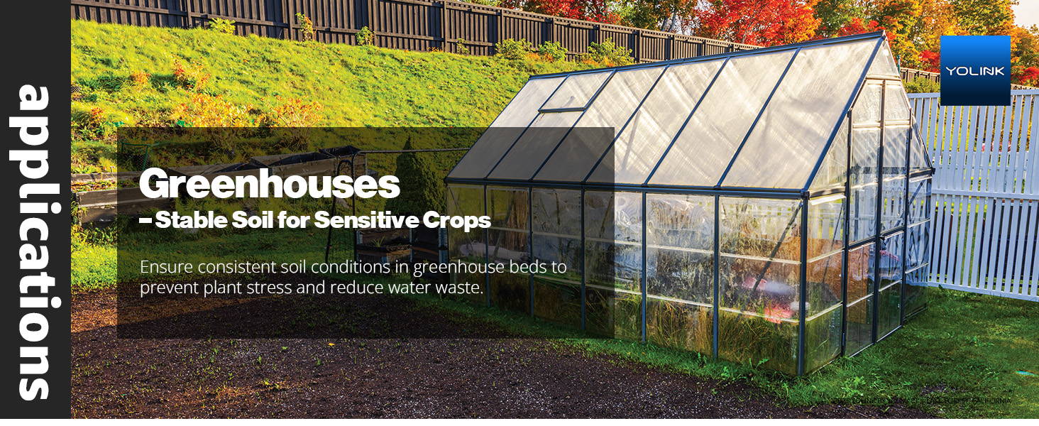 Solar soil detector application for raised garden beds.