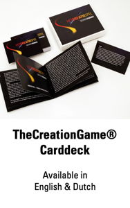 Book cover TheCreationGame® Carddeck / Kaartspel