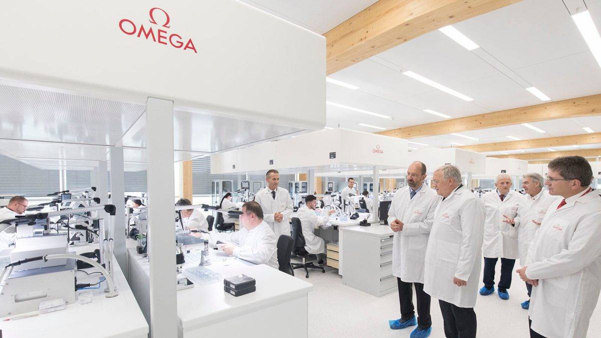 Où sont produites les montres Omega?