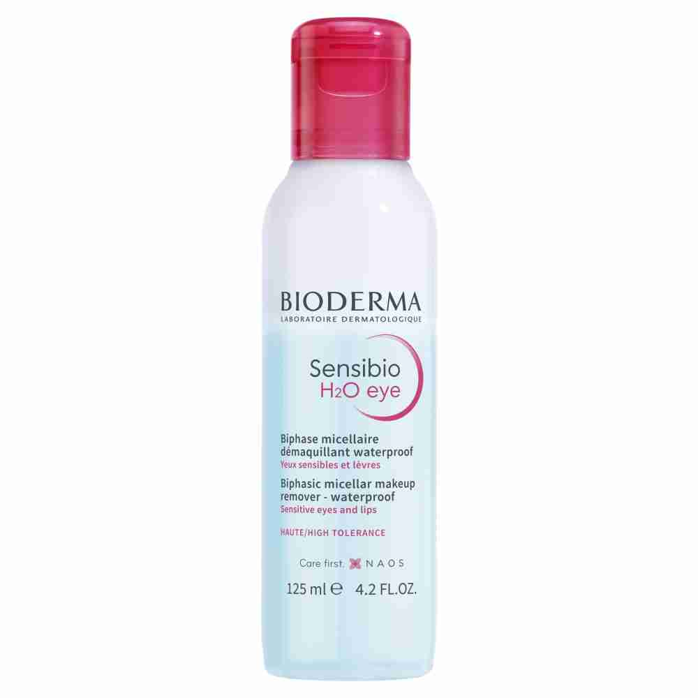 Bioderma Sensibio H2O Eye Biphasic Micellar Waterproof Makeup Remover - 125ml