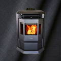 Comfortbilt Pellet Stove HP22 In Black with Black Background