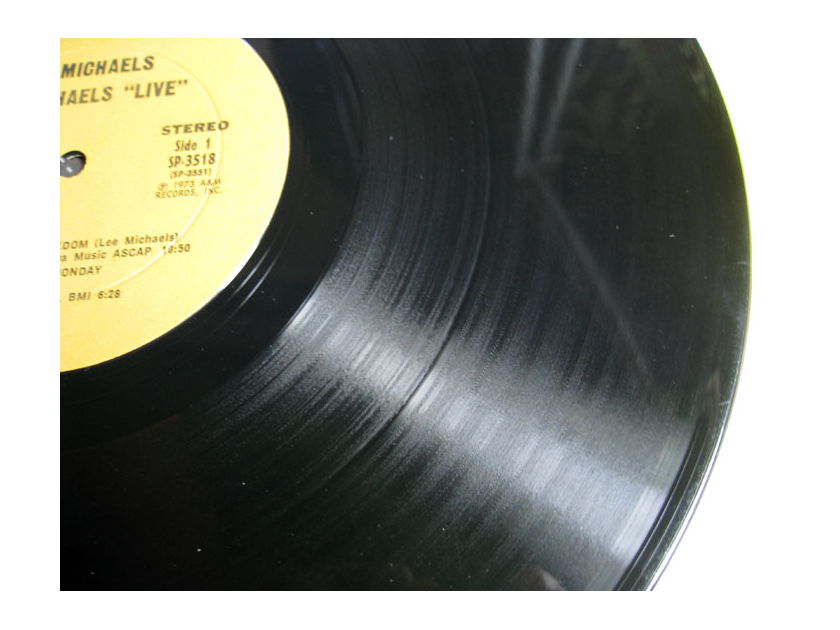 Lee Michaels - Live EX Double Vinyl LP 1973 A&M Records SP-3518