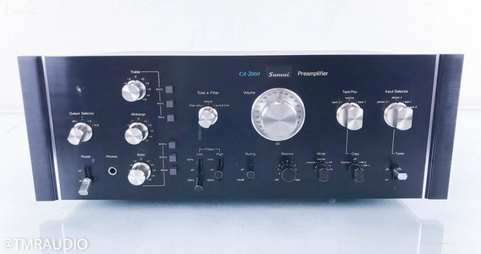 Sansui CA-2000 Vintage Stereo Preamplifier MM / MC Phon...