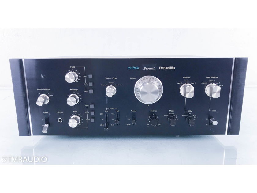 Sansui CA-2000 Vintage Stereo Preamplifier MM / MC Phono (14268)