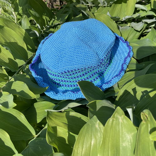 Padrão: Chapéu de verão de crochê Diny.