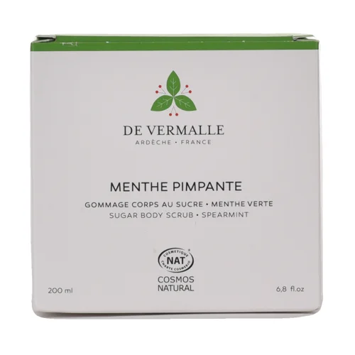 Menthe Pimpante - Zucker-Körperpeeling mit grüner Minze - 3er Pack