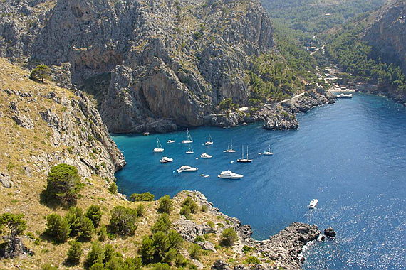  Balearic Islands
- Watersports in Cala Tuent, North Mallorca