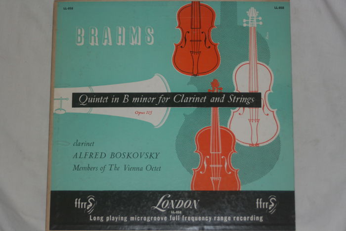 Brahms - Quintet in B Minor for Clarinet and Strings Lo...