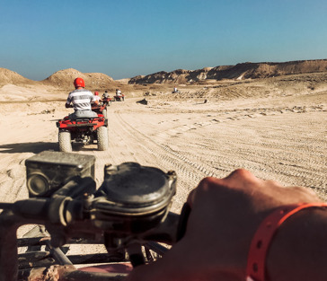 Поездка на квадроцикле в бедуинскую деревню 