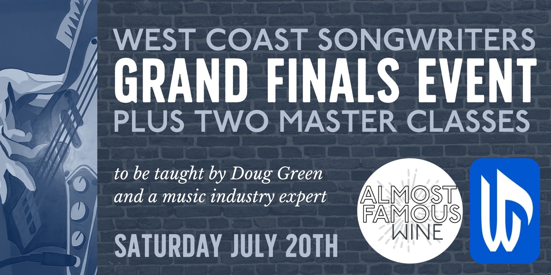 West Coast Songwriters Grand Finals & Masterclass Experience promotional image