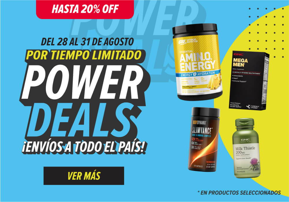 Power Deals Agosto 2025 GNC